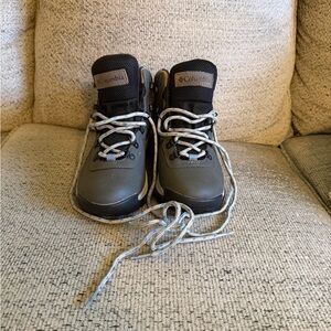 Columbia Black and Gray Outdoor Boots